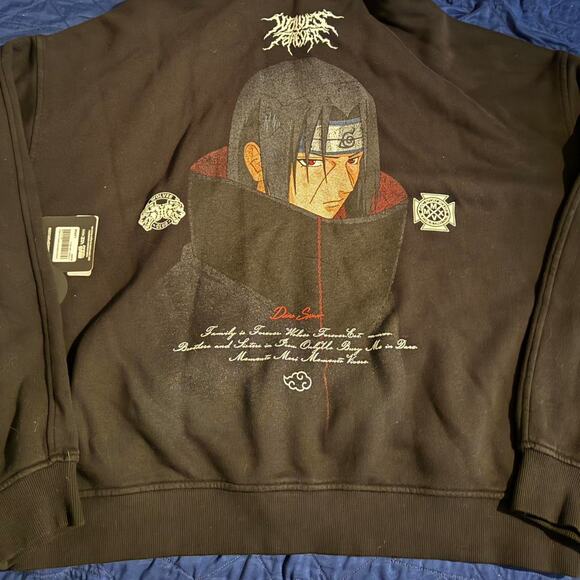 Itachi forever darco double zip hoodie in Large - Picture 1 of 4
